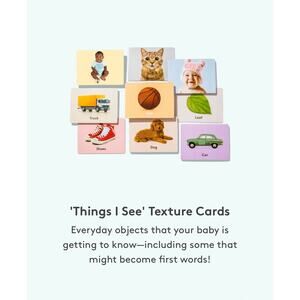 Lovevery ‘Things I See' Texture Cards